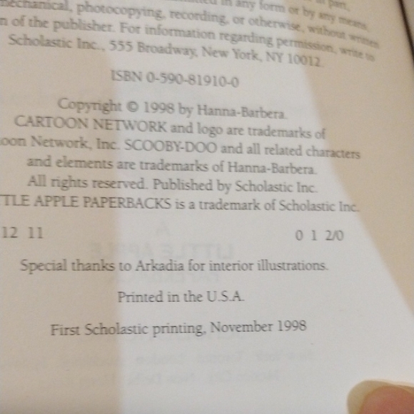 Scooby-Doo and the Mummy's Curse Book - Picture 4 of 4